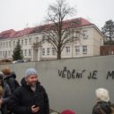 Procházka Černošicemi - FOTO ZAPAD Procházka za výtvarnými artefakty v Černošicích – foto Viktor Škaroupka 1 – TGM
