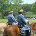 „Stonewall ” Jackson - Fake Lee and fake Jackson surveying the fake battlefield -wikimedia.commons –