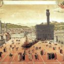Savanarola - Hanging and burning of Girolamo Savonarola in Piazza della Signoria in Florence in 1498. -wikimedia.common –