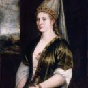Mihrimah Sultan - Hurrem Sultan (1502 až 1558) – matka Mihriman Sultan – Portrét Titiana s názvem La Sultana Rossa , c. 1550 – wikipedia