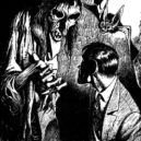 Scientologie - Ilustrace Edda Cartiera k vydání románu Fear v magazínu Unkown roku 1940 – wikipedie