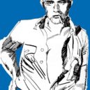 James Dean - James Dean, portrait by italian artist Graziano Origa -wikimedia.commons –
