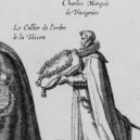 Řád zlatého rouna - Markýz z Trazegnies s insigniemi Řádu zlatého rouna – pohřebAlberta VII. Rakouského – wikipedia