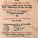 Podrobnější informace k osudu Veleslavínského zámečku v Praze a k dalším místním historickým zajímavostem - Tisk J.A z Veleslavína