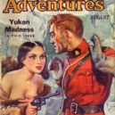 Scientologie - Obálka časopisu New Mystery Adventures z roku 1935 s Hubbarodovu povídkou Yukon Madness. – wikipedie