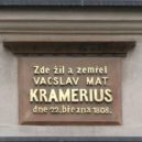 Kramerius - Pamětní deska v Husově ulici v Praze