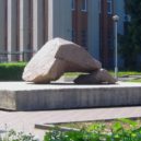 Čapajev - Pamětní kámen na místě, kde stál rodný dům Čapajeva -wikimedia.commons –