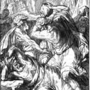 Savanarola - Rouhání – The stoning of the blasphemer. – wikimedia.commons