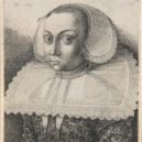 Eliška Kateřina ze Smiřic - Václav Hollar: Žena s jehlicí ve vlasech