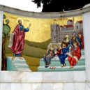 Sv. Pavel - St.Paul preaching in Beroia, a comtemporary mosaic from Veria- wikimedia.commons-