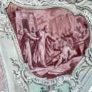Sv. Pavel - St.Peter and Paul parish church in Söll ( Tyrol ). Rococo frescos ( 1768 ) by Christoph Anton Mayr- Saint Paul healing the cripple at Lystra ( Act. 14,8 )-wikimedia.commons –