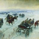 Čapajev - Tačanka (ozbrojená bryčka) používaná v občanské válce -v popředí tačanka na bryčce se čtyřspřežím – wikipedia