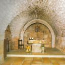 Svatá Veronika - The Veronica Chapel on the Via Dolorosa, Jerusalem. Traditionally, the home of St Veronica and site of the miracle-wikimedia.commons