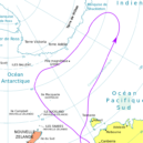 Admirál Wilkes - Trasa plavby k Antarktidě – wikipedie