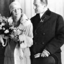 Rodina Milady Horákové - 3_Svatební foto novomanželů Milady a Bohuslava Horákových_únor 1927_foto archiv Jany Kánské_repro zdarma