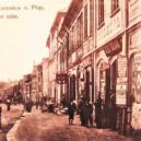 Výstava šperků a drahokamů v Lomnici - Historický snímek Husova náměstí v Lomnici