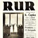Čapci, R.U.R. a Stará Huť - 4_Propagace hry RUR Národního divadla v Praze z roku 1929_foto archiv Památníku Karla Čapka_repro zdarma