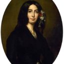 Magičtí lidé Karoliny Světlé - móda, eminismus, hudba, romantismus, 19. století, genius, 7 – George Sandová na portrétu z roku 1838 od Augusta Charpentiera – wikipedie