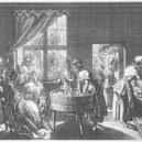 Eunuši a harém - Chodowiecki Basedov Tafel 19