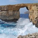 Azurové okno - eroze, zvětrávání, brána, okno, geologie, moře Azure_Window_2009