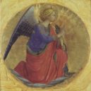 Svatá Františka Římská - svatá, světice, církev, náboženství, víra,Fra_Angelico_-_Verkündigungsengel_aus_den_Polittico_Guidalotti