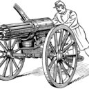 Gatling - Gatlingův kulomet -wikimedia.commons –