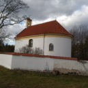 Suchdol a Únětice - Kaple sv. Václava se hřbitovem