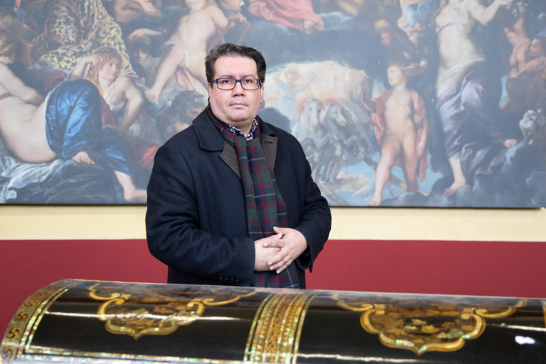 Historik umění Jaroslav Sojka, hlavní kurátor uměleckých sbírek Pražského hradu