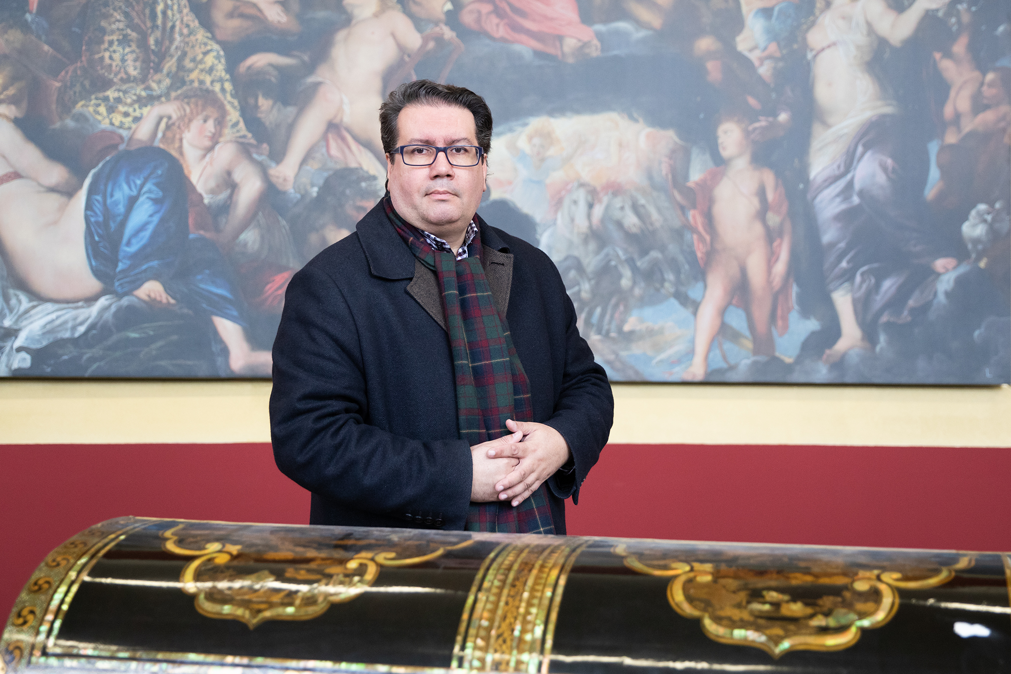 Na výstavě Předjaří na Pražském hradě je mnoho květin i kopie obrazu Rubense Historik umění Jaroslav Sojka, hlavní kurátor uměleckých sbírek Pražského hradu