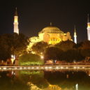 Hagia Sofia - Noční pohled na Hagia Sofia
