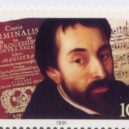 Friedrich Spee von Langenfeld - Německá poštovní známka vydaná ke 400. výročí narození Friedricha Spee – wikimedia.commpns