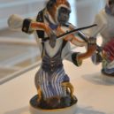 Böttger a porcelán - porcelán, Míšeň, Otto_Pilz_Affenkapelle_makffm_4