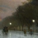 Zádumčivý malíř Jakub Schikaneder - PRAGUE AT DUSK – – wikimedia.common