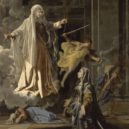Svatá Františka Římská - svatá, světice, církev, náboženství, víra,Poussin_Sainte_Françoise_Romaine_Louvre