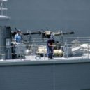 Gatling - The main gun of the JDS Aishima (MSC-688) Minesweeper, the 20mm JM-61-MB Sea Vulcan Gatling Gun. -wikimedia.commons –