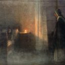Zádumčivý malíř Jakub Schikaneder - U dívčina lože (19001910) – wikipedie
