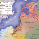 Dobytí Samlandu - Řádové státy v roce 1260 a vojenská tažení obou rytířských řádů – wikipedie
