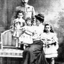 Žofie Chotková - atentát, Rakousko-Uhersko, následík trůnu, Sarajevo, Žofie s manželem a dětmi (1908)- wikipedie