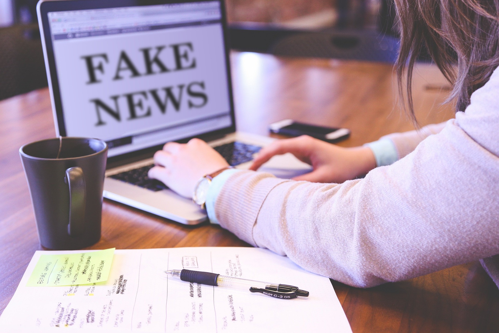 Fake news_ilustrační obrázek