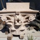 Práce na Mariánském sloupu - FOTO ZAPAD – V Dobřichovicích vzniká replika Mariánského sloupu – foto Marek Kotásek