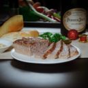 Paštika s domácím chlebem - foie gras pastika