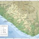 Libérie - Mapa Libérie