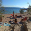 Homolkovi jedou na Jadran. Chorvaté české dovolenkáře milují a zvou je k moři - foto homolkovi_ plaz_m