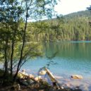 Ze Špičáku kolem ledovcových jezer - Černé jezero, Šumava