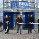 Cyklověž v Berouně - cyklisté, cyklověž, kola, Beroun