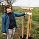 Sázení Aleje vzpomínek v Ralsku - 6 mrázoá s p§tvou hrušní