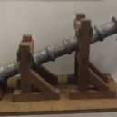 Rakety - Model šípostřelného děla 14. století