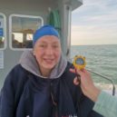 Jana z Hořovic přeplavala La Manche - Jana Prochazkova La Manche