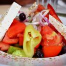 Jak chutná řecké pomyšlení - recko jidlo salat feta