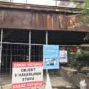 Terasa na Budějovické je v havarijním stavu dlouhá léta - Budějovická